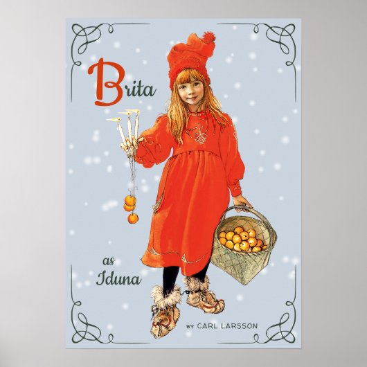 Carl Larsson Brita als Iduna 1901 CC0416 Poster (Voorkant)