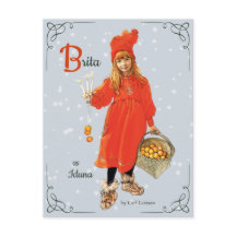 Carl Larsson Brita als Iduna CC0909 Kerstmis