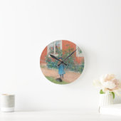 Carl Larsson - Brita met een kat Ronde Klok (Huis)