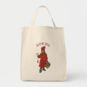 Carl Larsson Brita zegt dat Iduna God jul zegt Tote Bag (Voorkant)