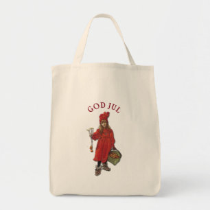 Carl Larsson Brita zegt dat Iduna God jul zegt Tote Bag