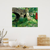 Carl Larsson - Brug in Grez Poster (Keuken)