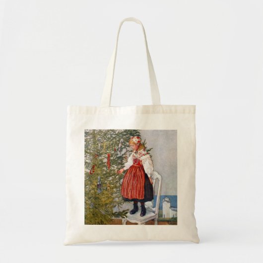 Carl Larsson Canvas tas kerstboom (Voorkant)