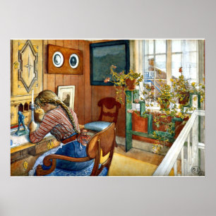 Carl Larsson - Correspondence Poster