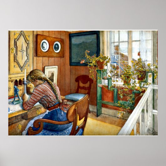 Carl Larsson - Correspondence Poster (Voorkant)