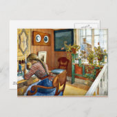 Carl Larsson - Correspondentie Briefkaart (Voorkant / Achterkant)