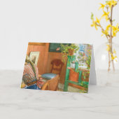 Carl Larsson - Correspondentie Kaart (Gele Bloem)