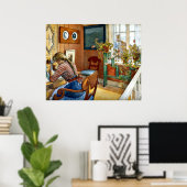 Carl Larsson — Correspondentie Poster (Thuiskantoor)