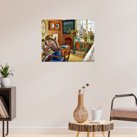 Carl Larsson — Correspondentie Poster (Woonkamer 3)