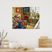 Carl Larsson — Correspondentie Poster (Keuken)