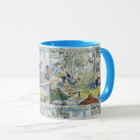  Carl Larsson Cray Vist met de familie Mok (Voorkant rechts)