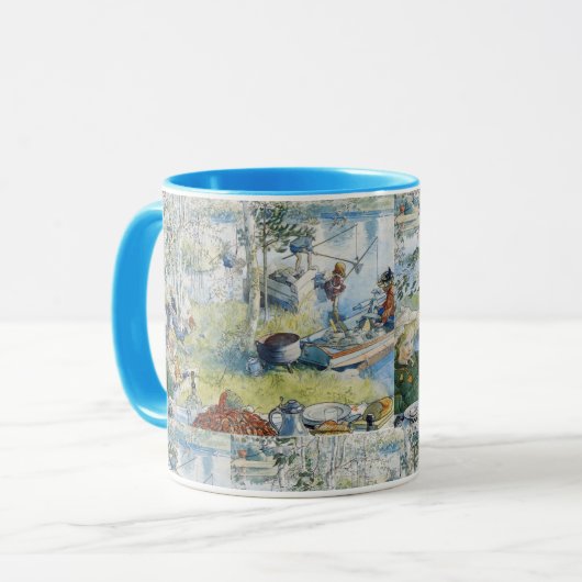  Carl Larsson Cray Vist met de familie Mok (Voorkant links)