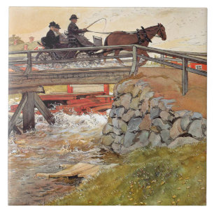 Carl Larsson - De brug Tegeltje