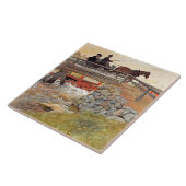 Carl Larsson - De brug Tegeltje (Zijkant)