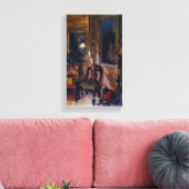 Carl Larsson  de Speelgoedhoek Canvas Afdruk (Insitu (Woonkamer))