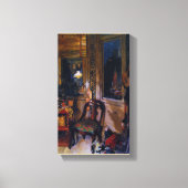 Carl Larsson  de Speelgoedhoek Canvas Afdruk (Voorkant)