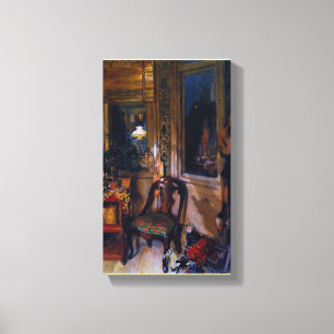 Carl Larsson  de Speelgoedhoek Canvas Afdruk