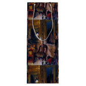 Carl Larsson  de Speelgoedhoek Wijn Cadeautas (Achterkant)