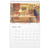 Carl Larsson Food and Family Kitchen Calendar 2015 Kalender (Feb 2026)