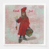 Carl Larsson God Jul Servet (Voorkant)