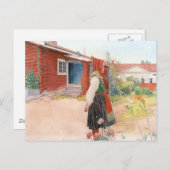 Carl Larsson het Huis Falun Briefkaart (Voorkant / Achterkant)