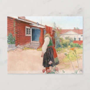 Carl Larsson het Huis Falun Briefkaart
