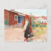 Carl Larsson het Huis Falun Briefkaart (Voorkant)
