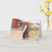 Carl Larsson het Huis Falun Kaart (Gele Bloem)