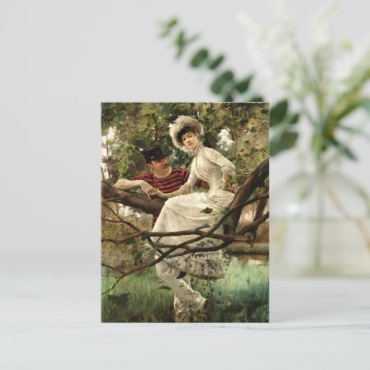 Carl Larsson - Idyll, Briefkaart (Staand voorkant)
