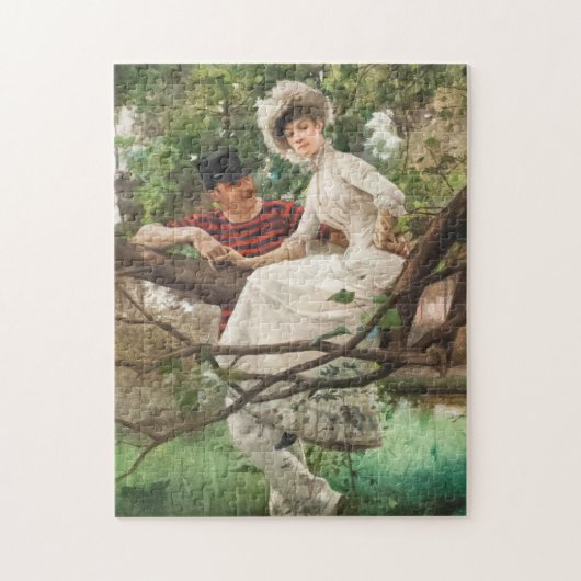 Carl Larsson - Idyll Legpuzzel (Verticaal)