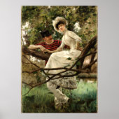 Carl Larsson - Idyll Poster (Voorkant)