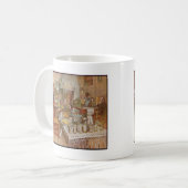 Carl Larsson kerstavond Koffiemok (Voorkant links)