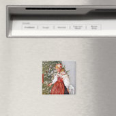 Carl Larsson kerstboom koelkastmagneet Magneet (Insitu (Vaatwasser))