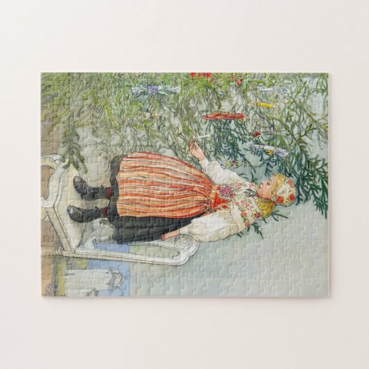 Carl Larsson kerstboom Legpuzzel (Horizontaal)