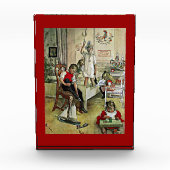 Carl Larsson-kunst: Kerstmorgen Fotoblokken (Voorkant)