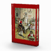 Carl Larsson-kunst: Kerstmorgen Fotoblokken (Rechts)