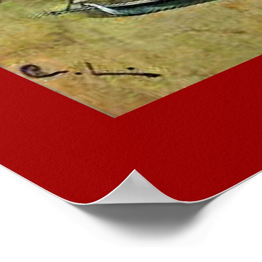 Carl Larsson-kunst: Kerstmorgen Poster (Hoek)