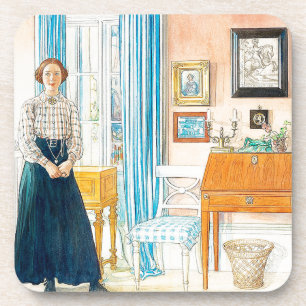 Carl Larsson Lady Family Home Onderzetter