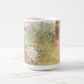 Carl Larsson - Lisbeth in de bloementeelt Koffiemok (Center)