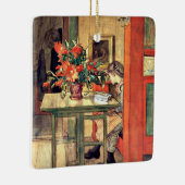 Carl Larsson - Lisbeth Reading, beroemd schilderij Keramisch Ornament (Rechts)