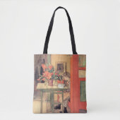 Carl Larsson - Lisbeth Reading Tote Bag (Voorkant)
