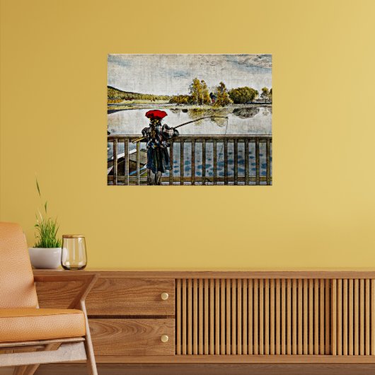 Carl Larsson - Lisbeth Vist Poster (Woonkamer 2)