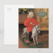 Carl Larsson Murre Boy over het rotzooi CC1063 Briefkaart (Voorkant / Achterkant)