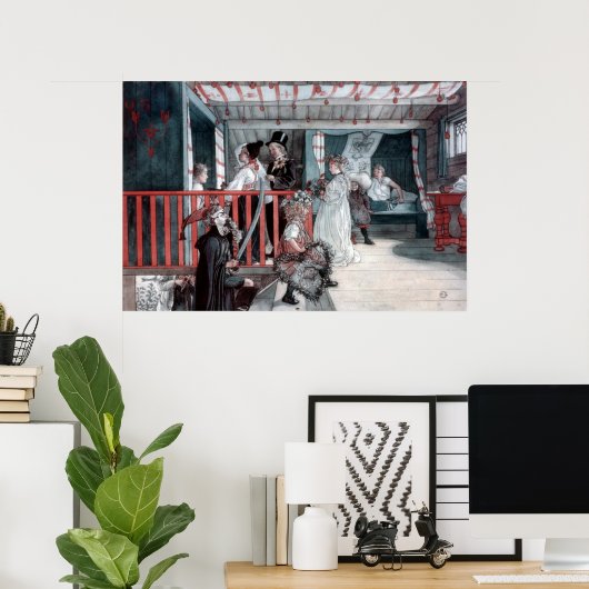 Carl Larsson Name Day op het Poster Storage Shed (Thuiskantoor)