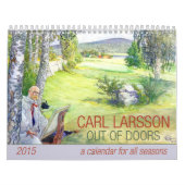 Carl Larsson Out of Doors 2015 Agenda Kalender (Hoes)