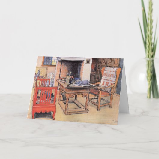 Carl Larsson, Peek-a-Boo, Kaart (Voorkant)