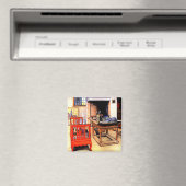 Carl Larsson - Peek-a-Boo Magneet (Insitu (Vaatwasser))