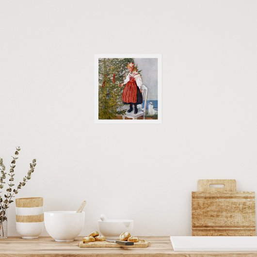 Carl Larsson Poster Fine Art Print (Keuken)