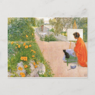 Carl Larsson schilderij, Bridge Briefkaart
