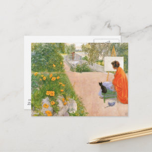 Carl Larsson-schilderij, Brug Briefkaart
